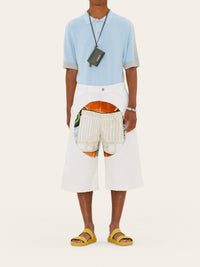 Polo en maille à col classique - Light Blue