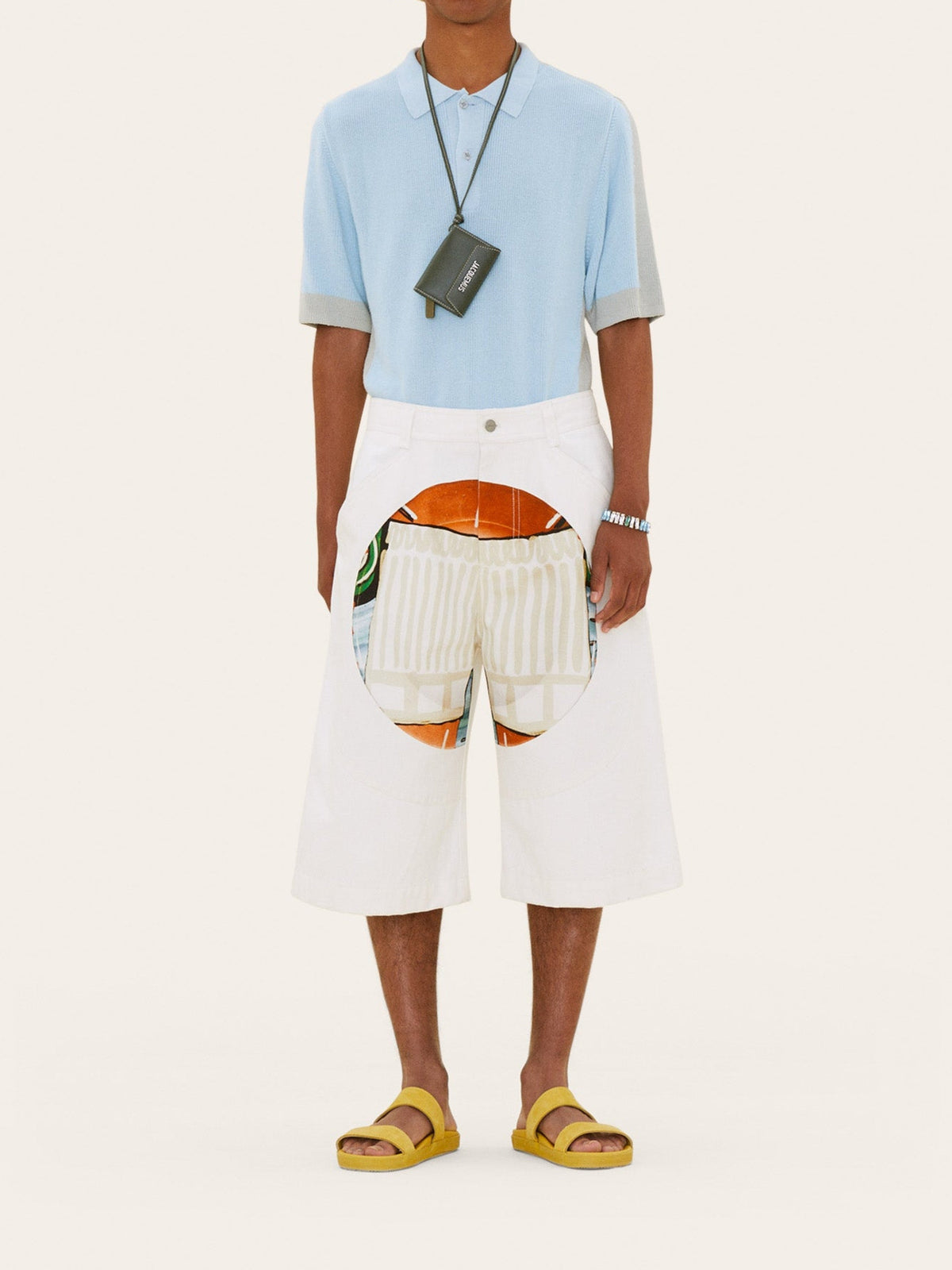 Polo en maille à col classique - Light Blue