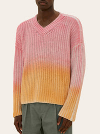 Pull Soleil à manches longues - Pink