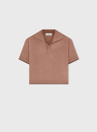MAUVE RELAXED POLO