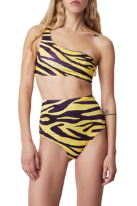 Vito bikini bottoms with zebra effect - Soleil