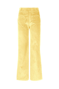WHEAT YOSHI VELVET 2 pantalon à volants en velours
