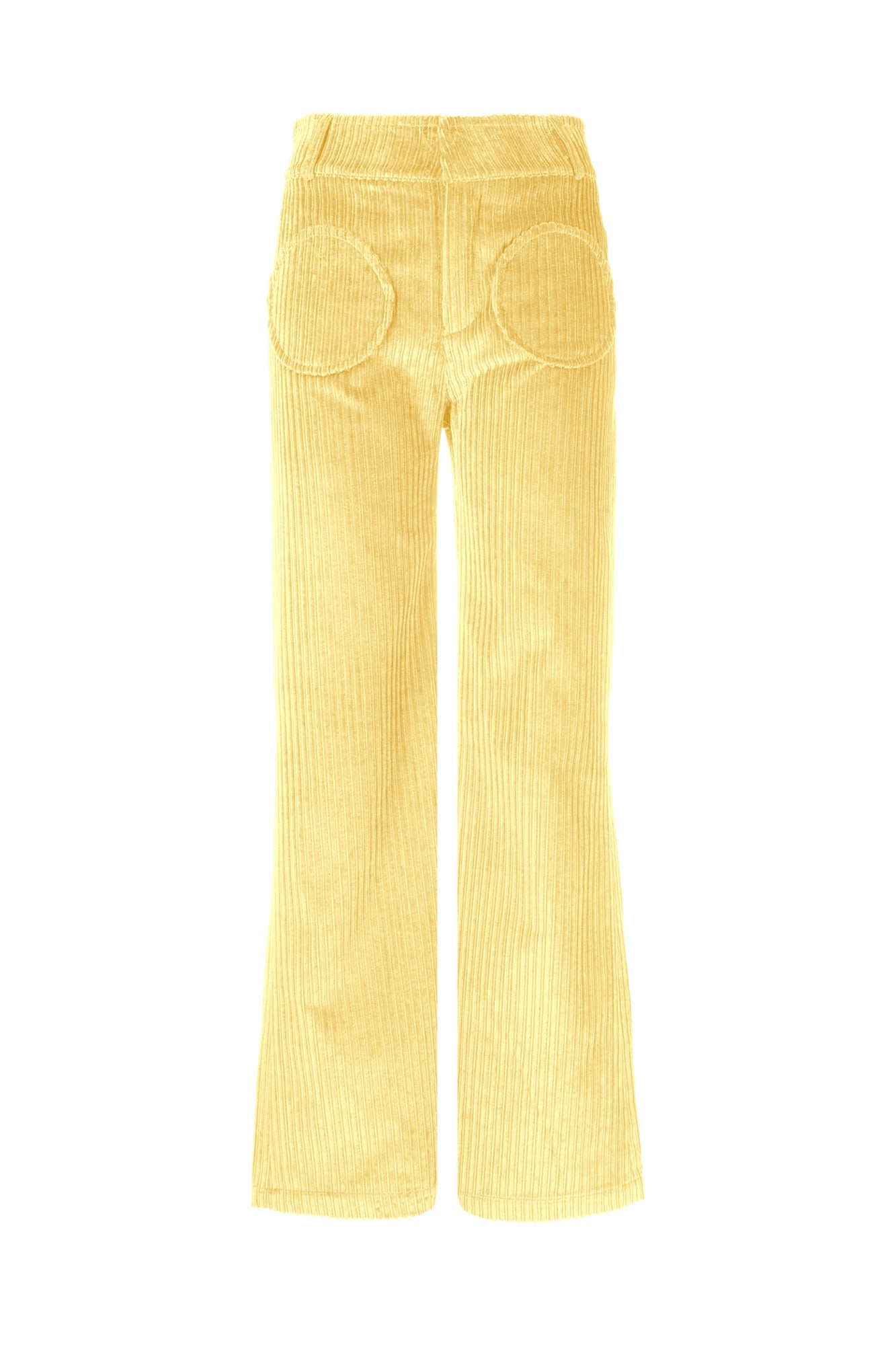 WHEAT YOSHI VELVET 2 pantalon à volants en velours