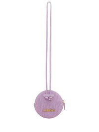 Porte-monnaie Pitchou en cuir - Pink
