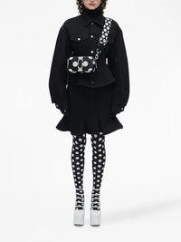 PAS INFO   Sac The Snapshot en cuir - Black & White