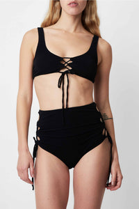 Haut de maillot Elie - Noir