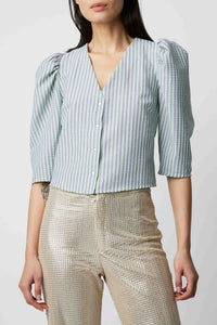 Blouse Constance Hockney - Violet