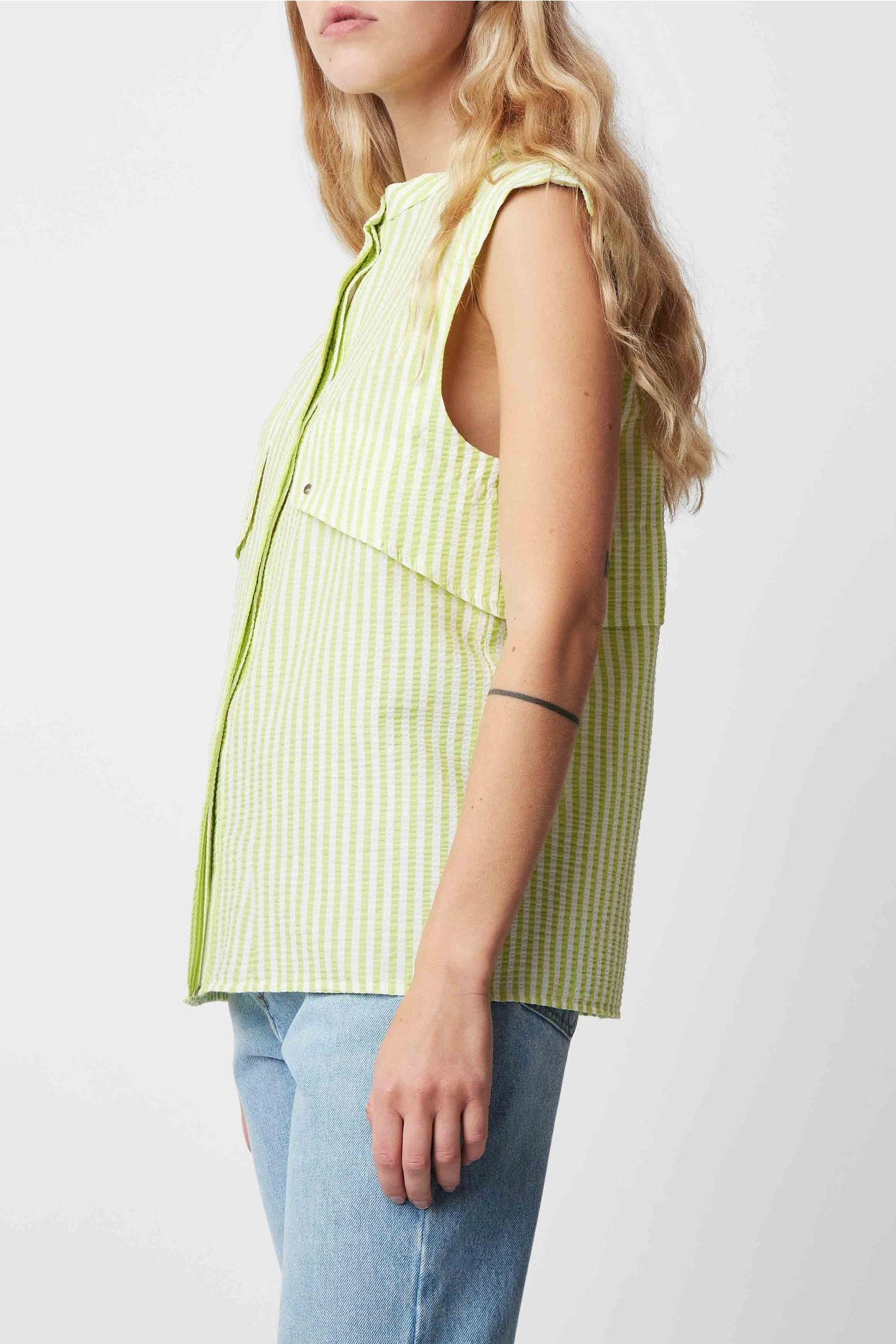 Chemise Mike Hockney - Citron