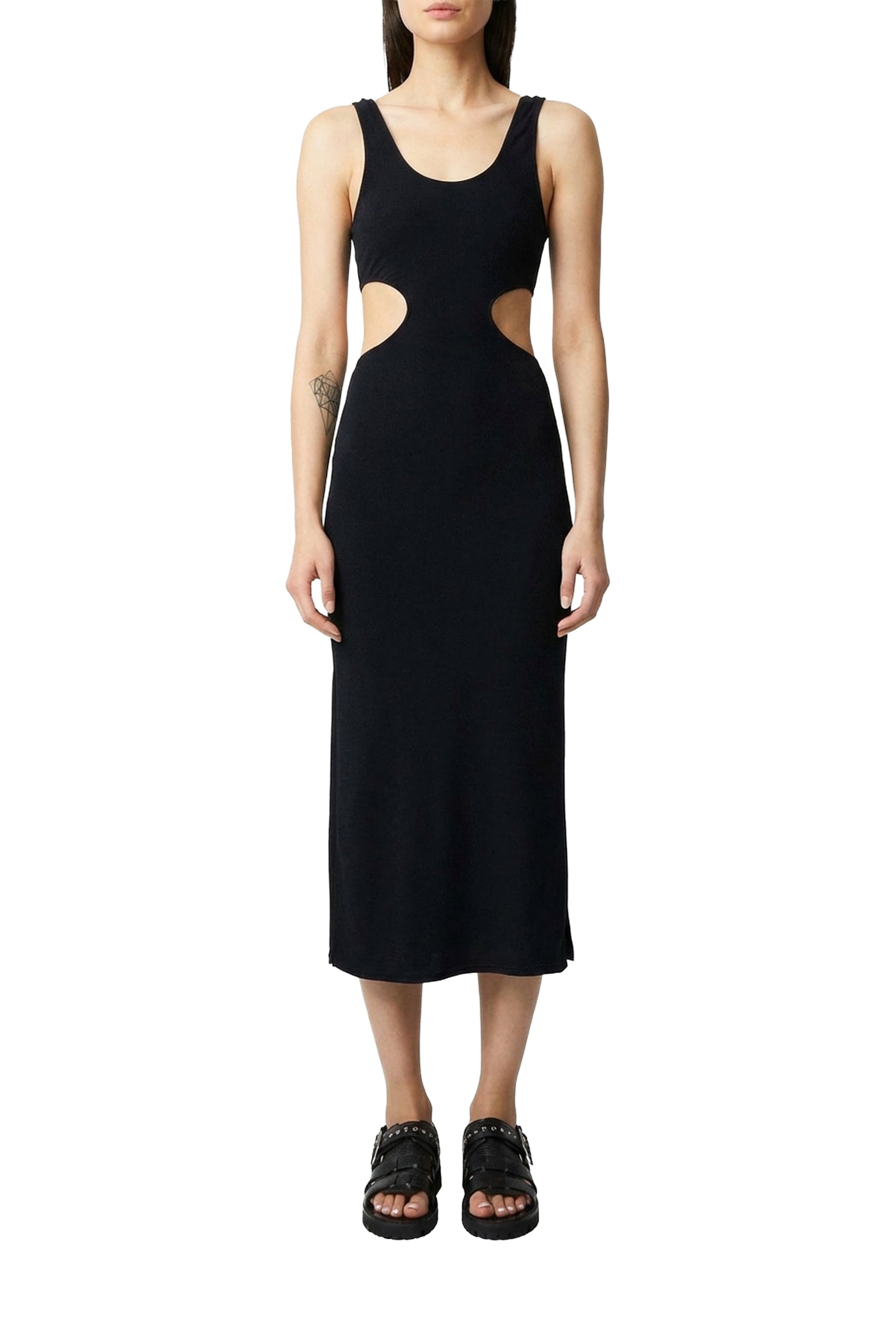 Robe longue Life - Noir