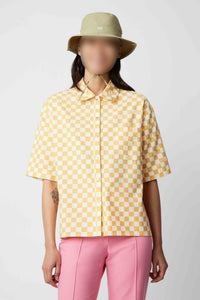 Tony checkered shirt - Gold