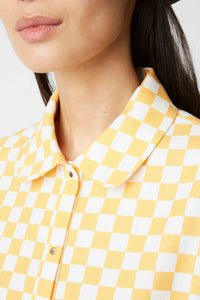 Tony checkered shirt - Gold