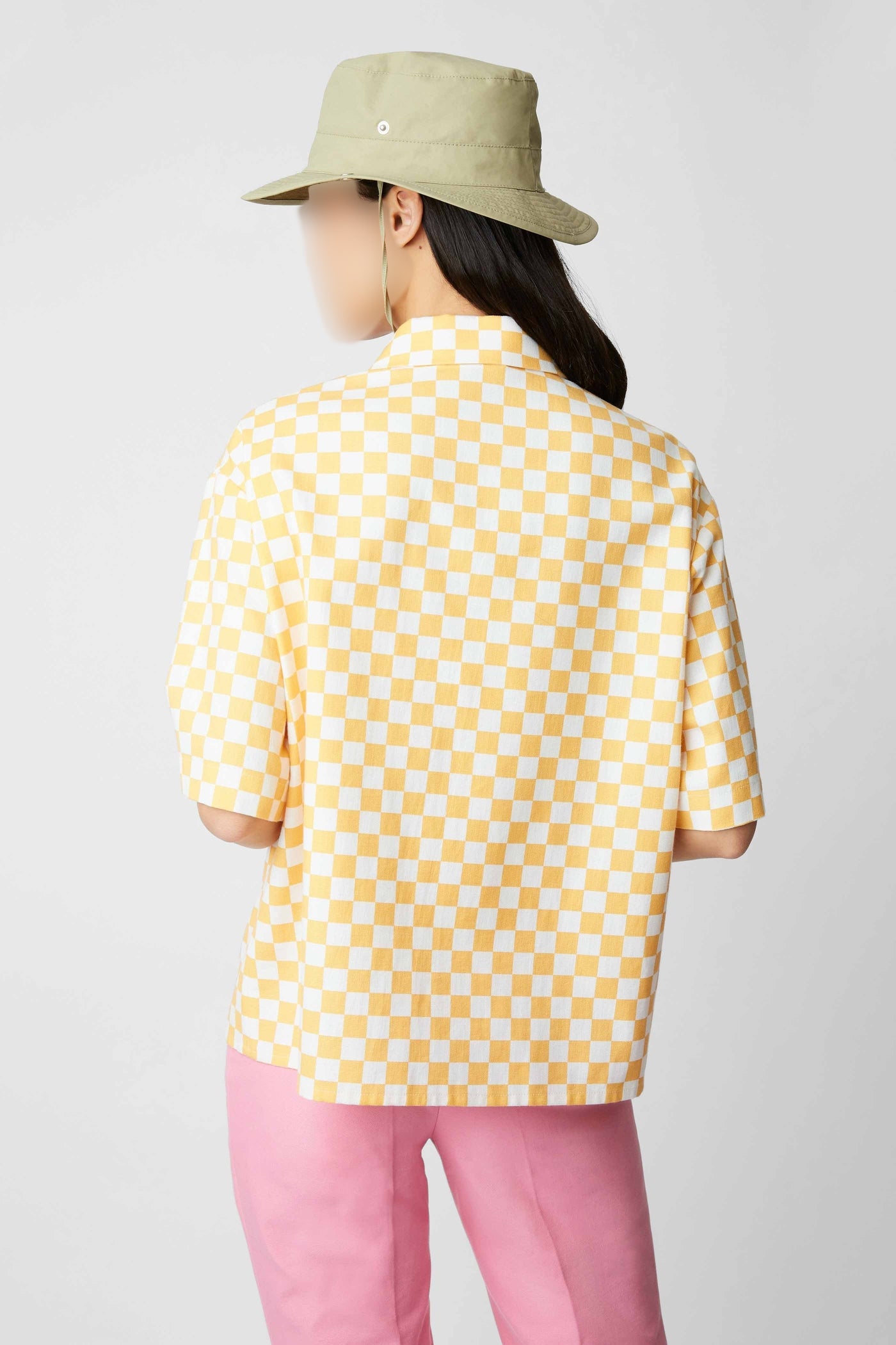 Tony checkered shirt - Gold