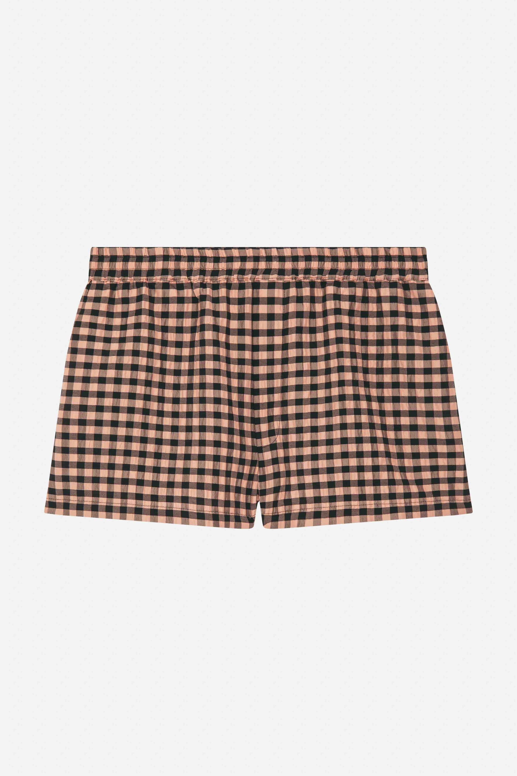 Short Clash à carreaux - Poudre