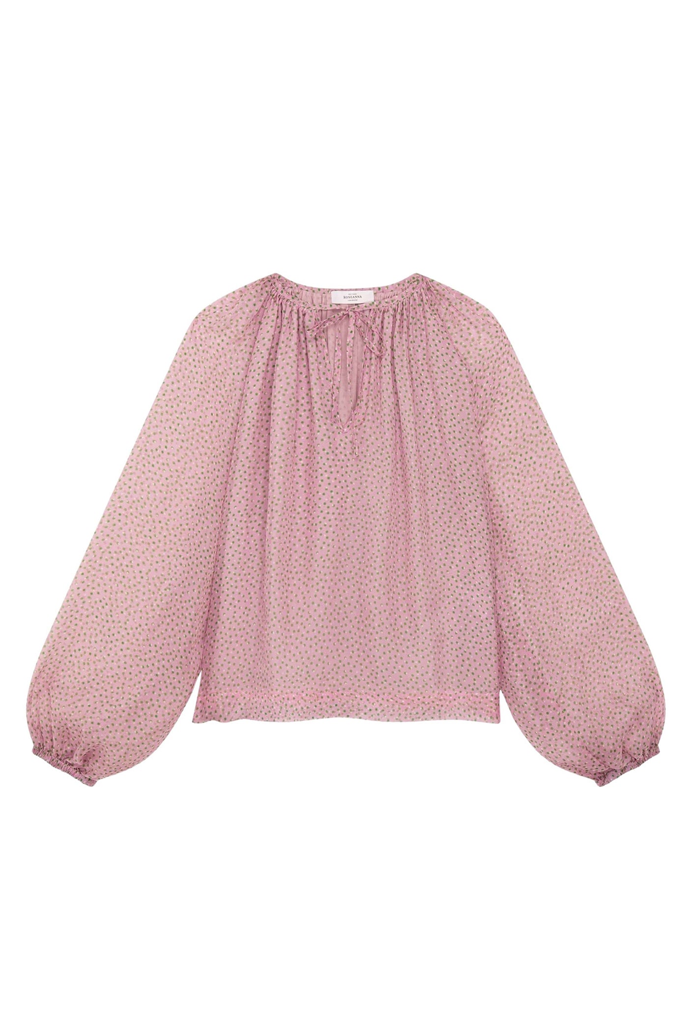 Blouse Twins Muse en soie - Rose
