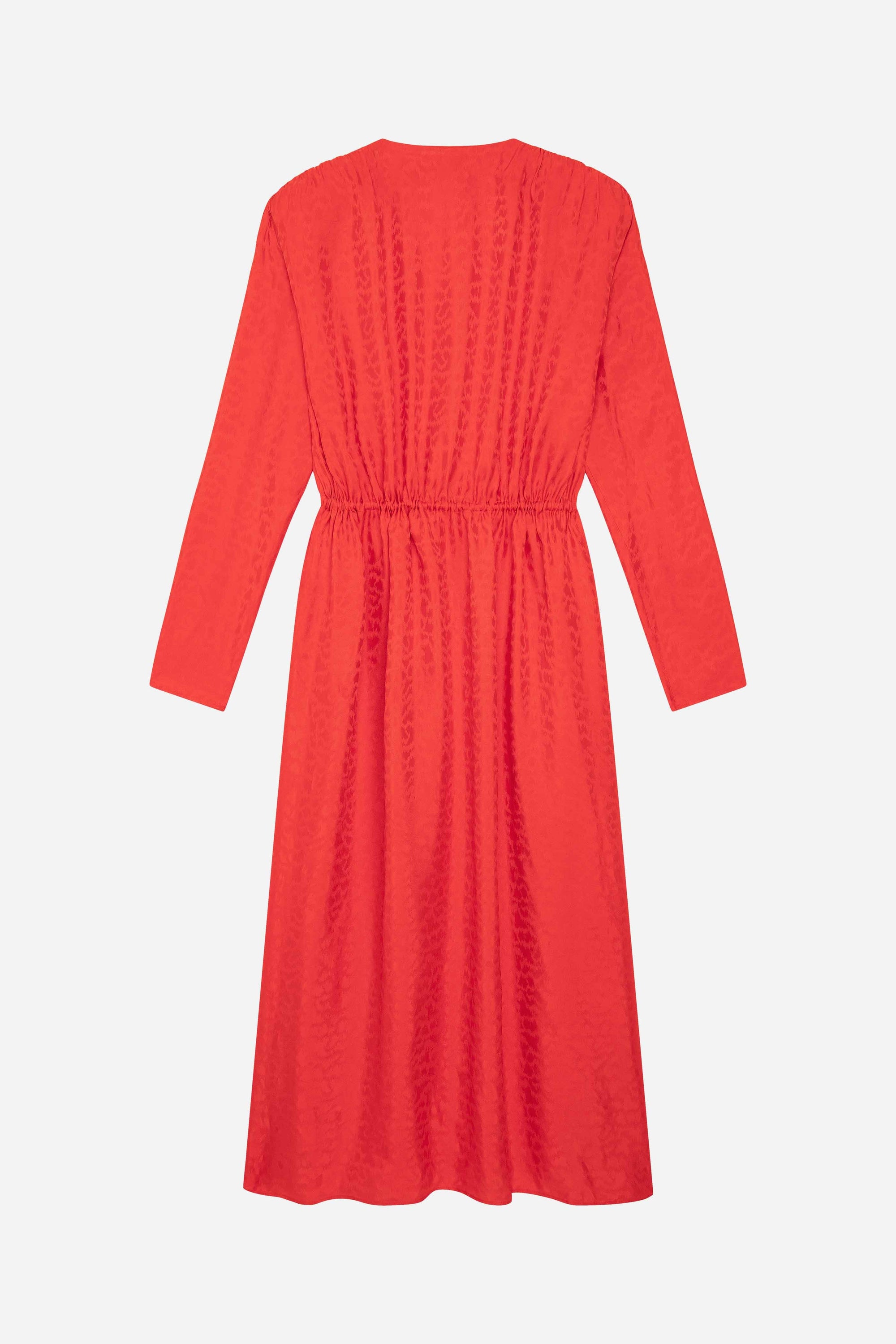 Caroline Cloud maxi dress - Red