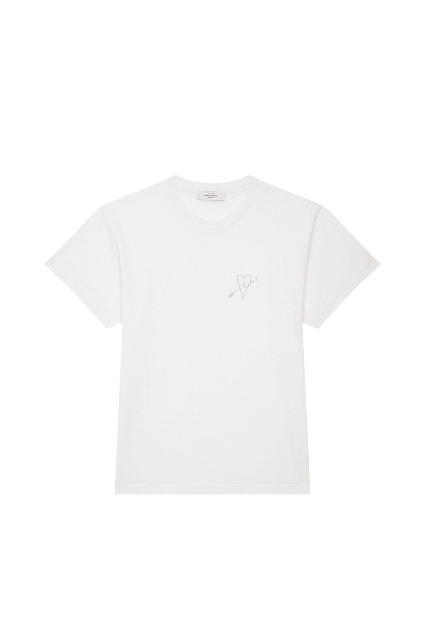 T-shirt Welcome Coeur - Blanc