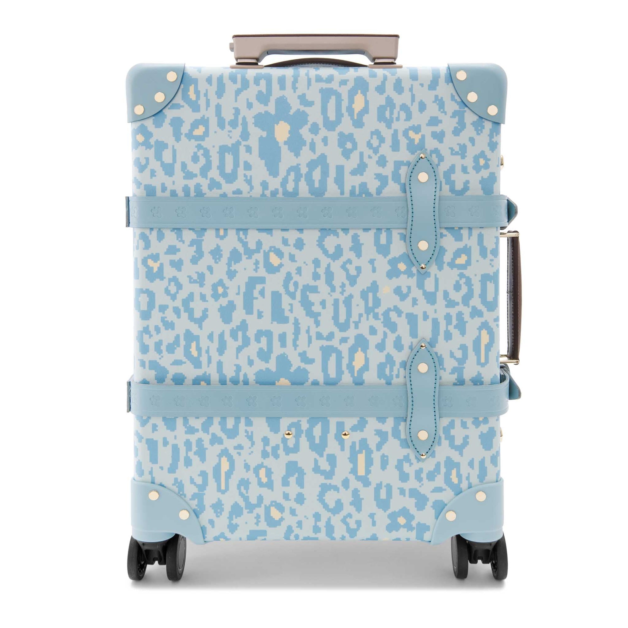 Bagage cabine Golf Le Fleur 4 roues - Bleu & Or