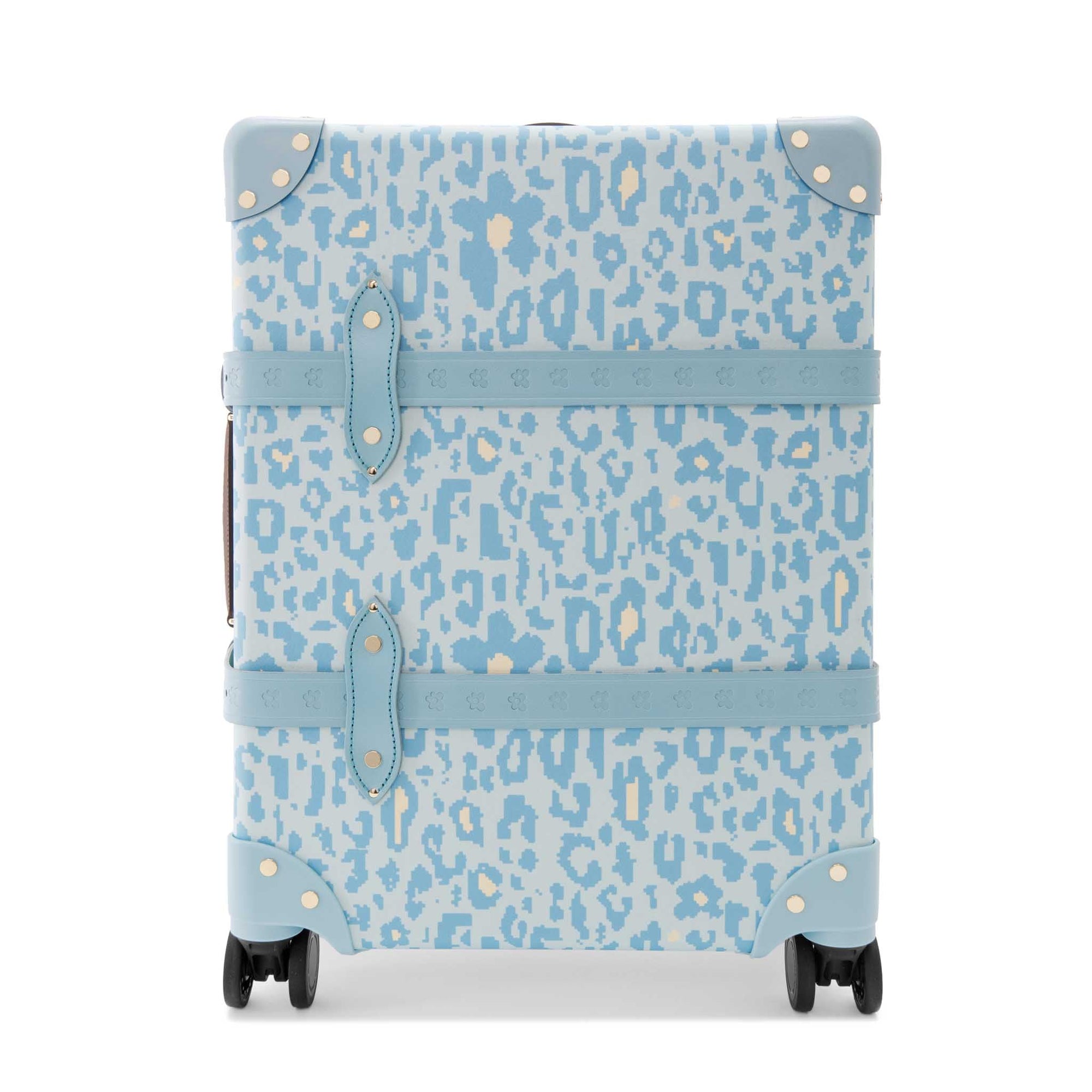 Bagage cabine Golf Le Fleur 4 roues - Bleu & Or