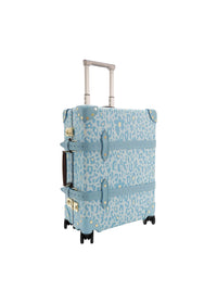 Valise cabine Golf Le Fleur 4 roues - Bleu & Or
