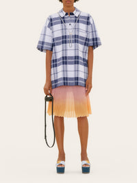 BLUE CHECKS LE POLO TORCHON