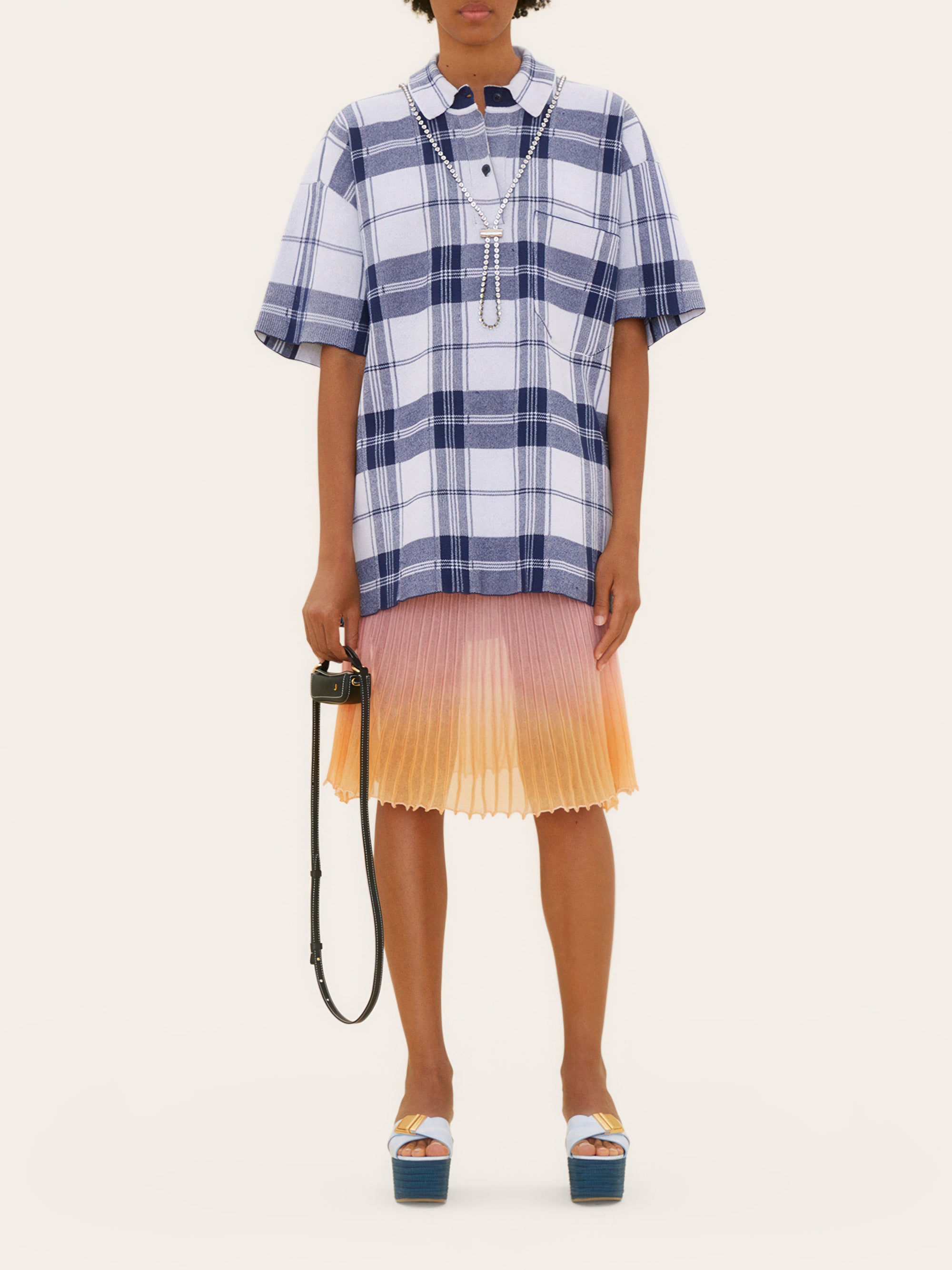 BLUE CHECKS LE POLO TORCHON