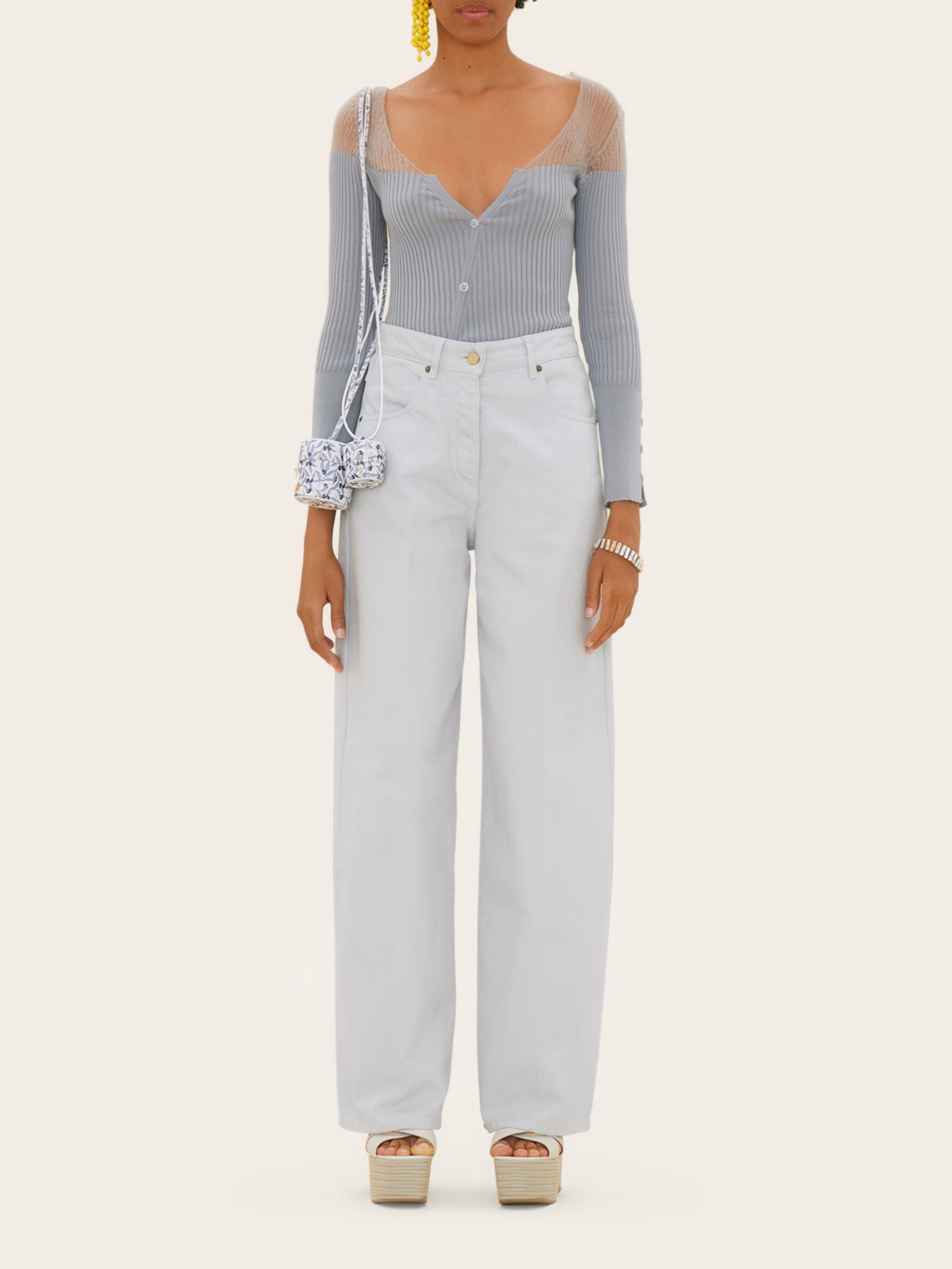GREY LE CARDIGAN TORDU