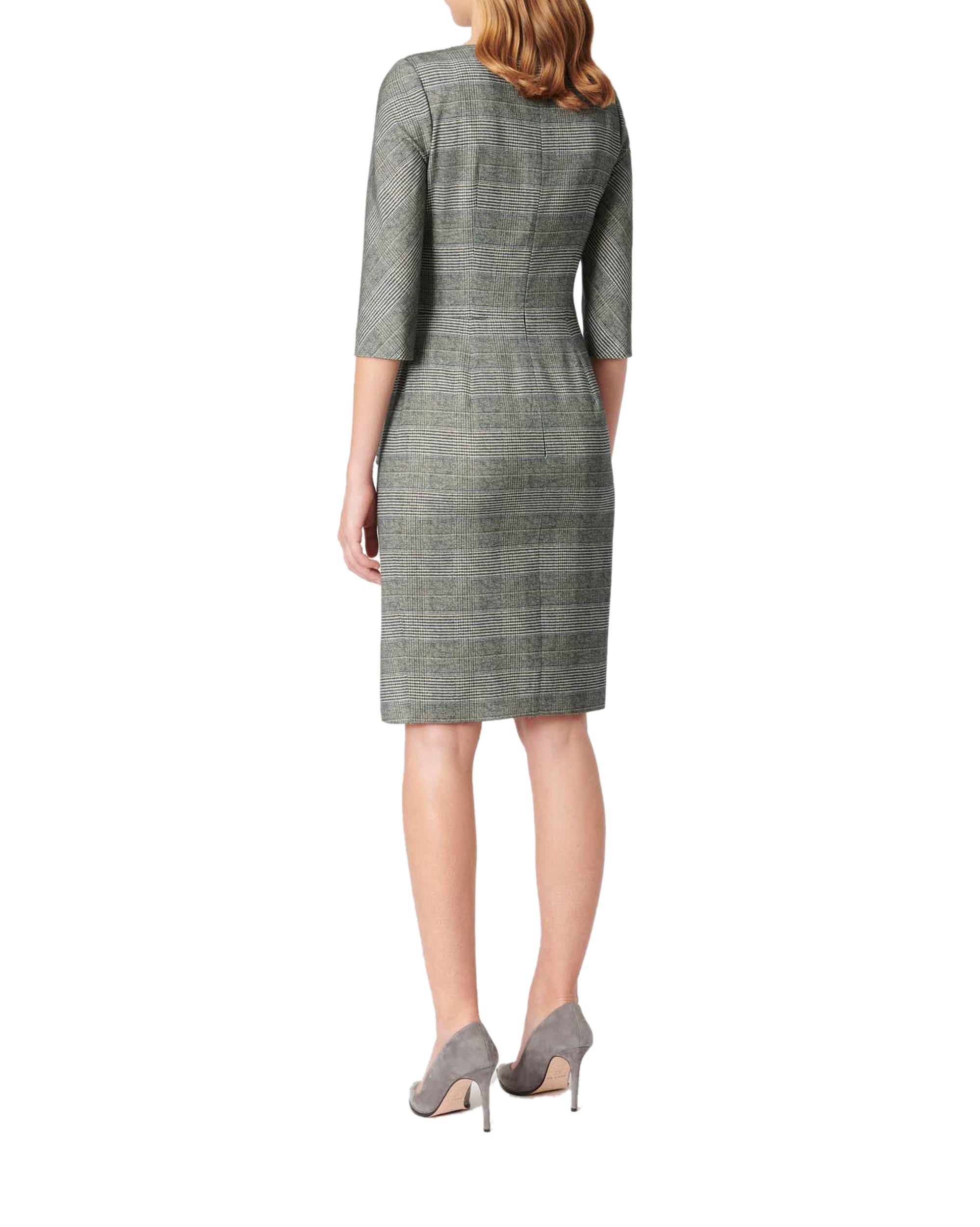NOIR / BLANC CASSE ROBE