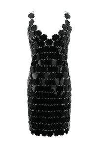 Robe courte1969 discs - Black