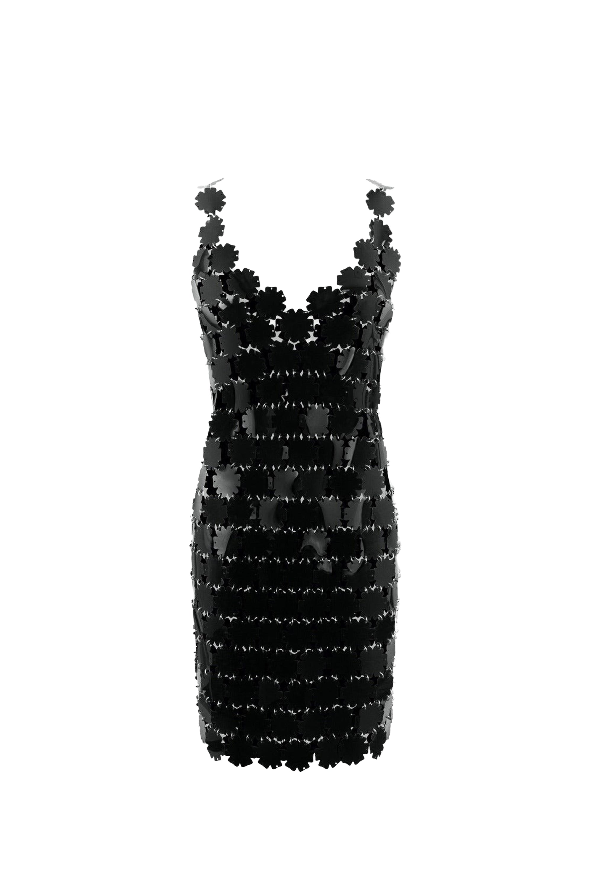 Robe courte 1969 discs - Black