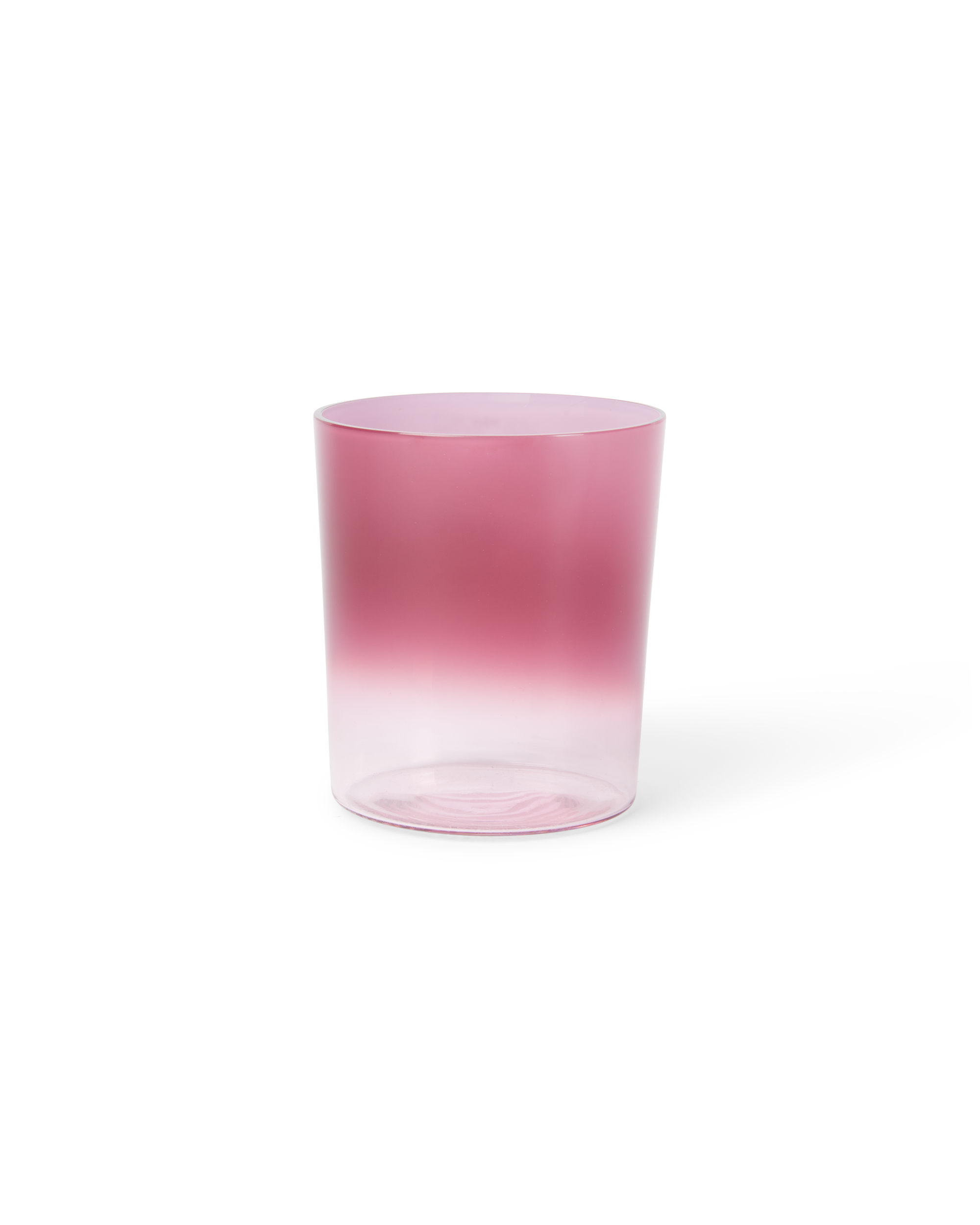 Tumbler Glass Cup - White