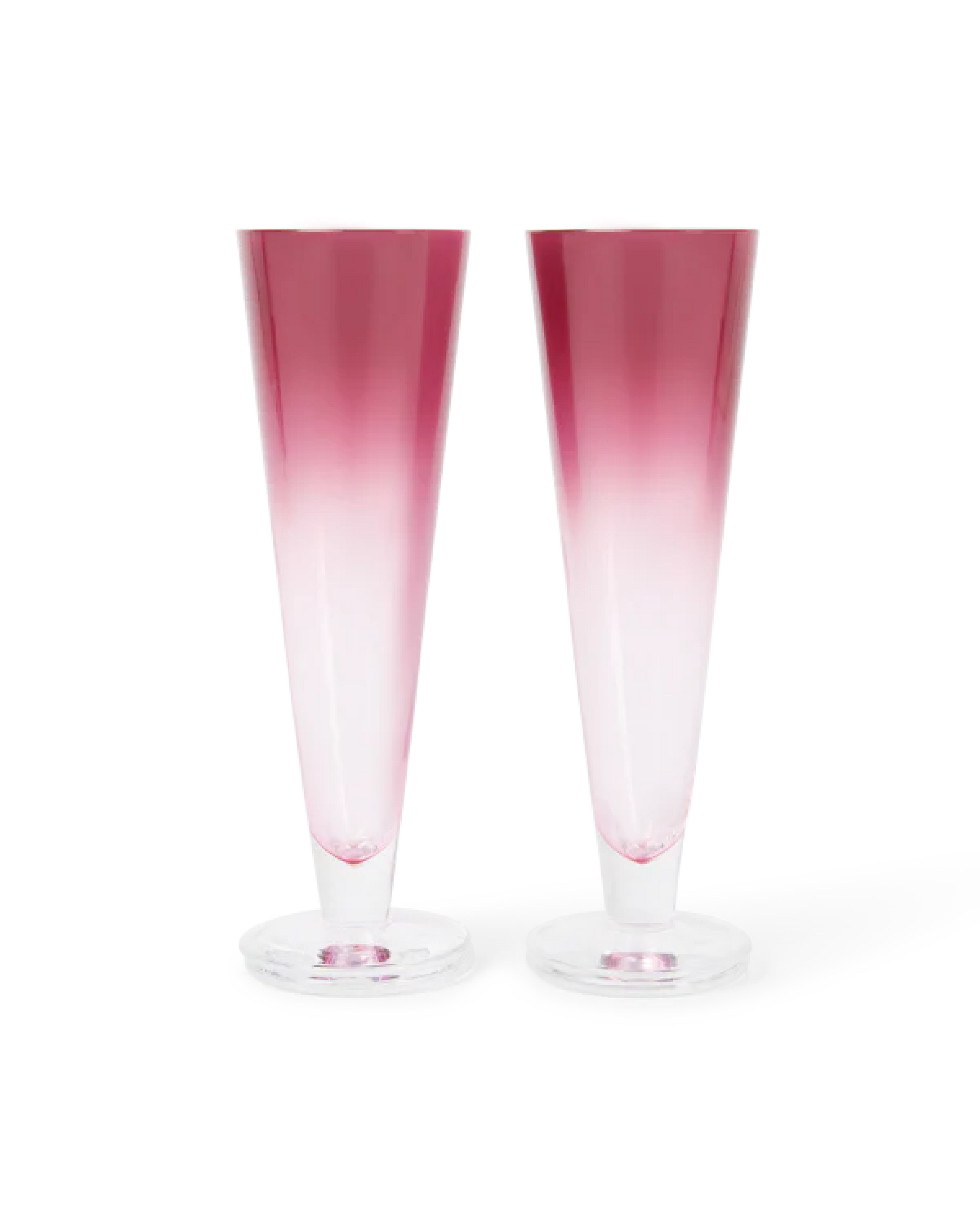 Lot de 2 flûtes à champagne - Pink