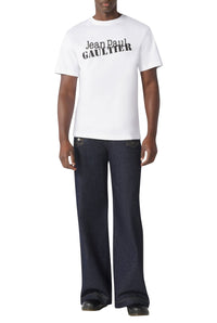 T-shirt Les Punks avec logo - White & Black