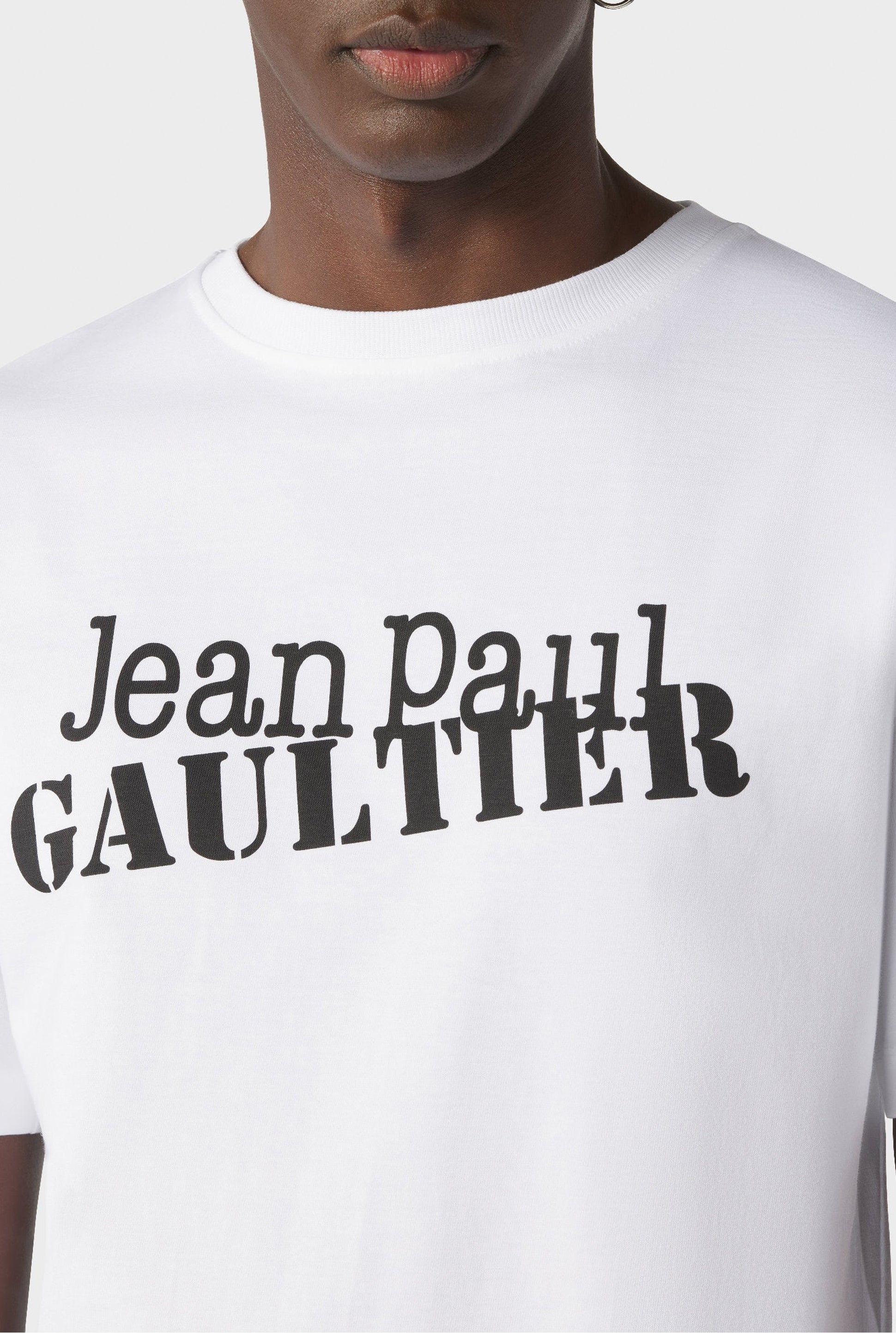 T-shirt Les Punks avec logo - White & Black