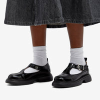 Ballerines Mary Jane ajourées - Black