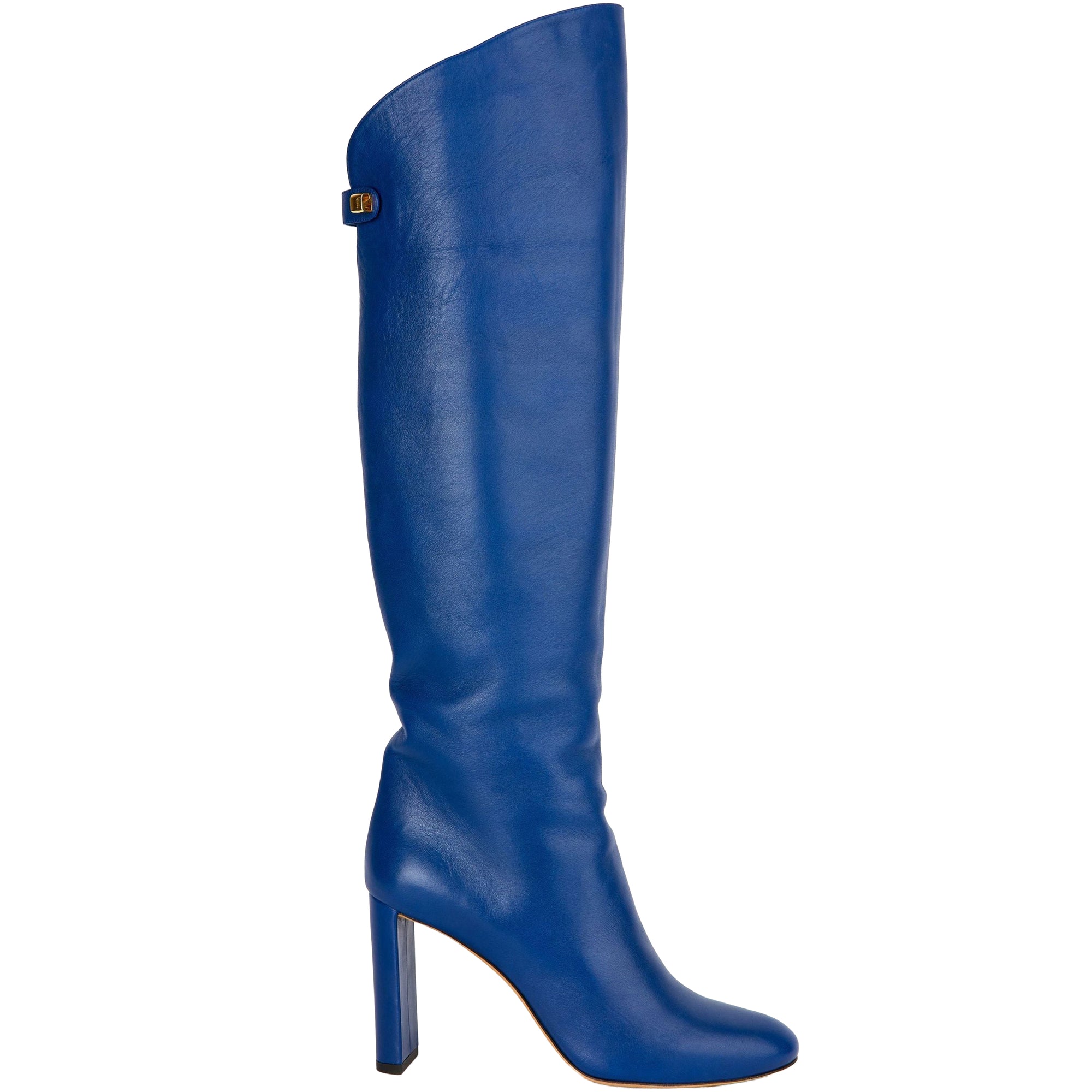 14qty DÉJÀ VU 320€ / Bottes Adriana 90 en cuir Nappa - Blue