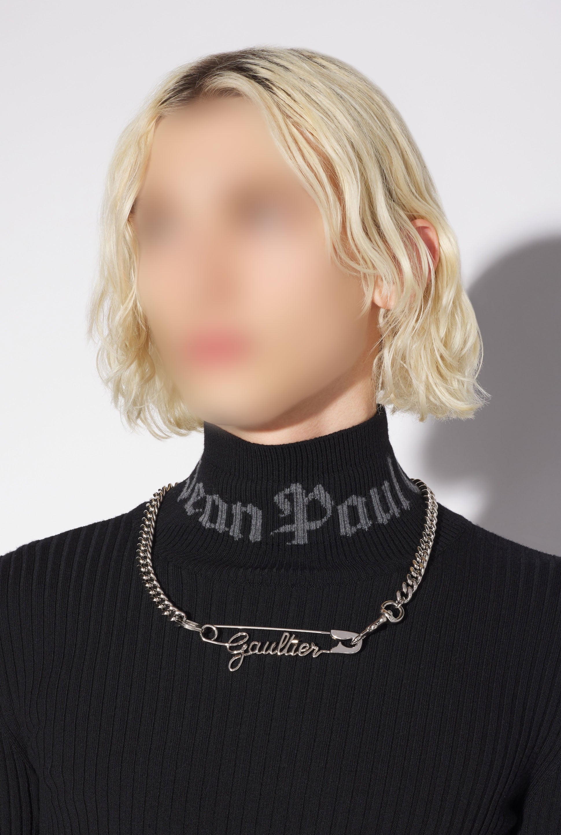 Collier Épingle Gaultier - Silver