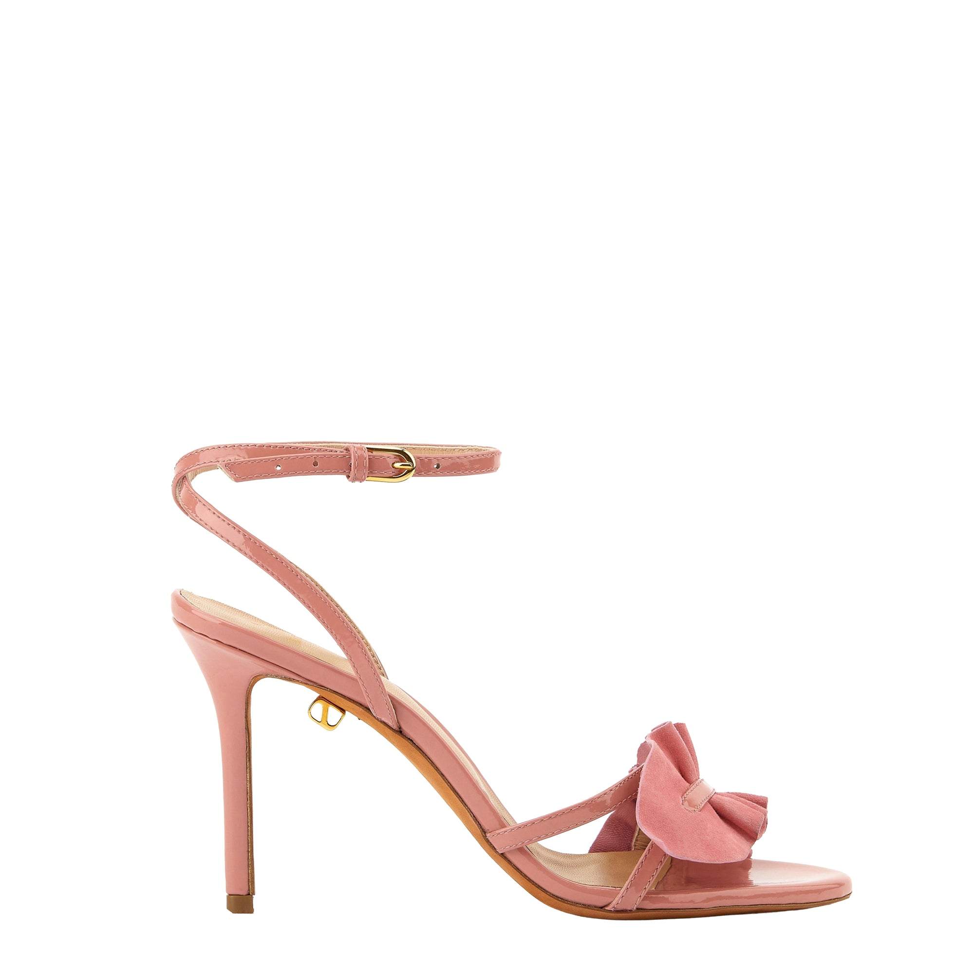 2qty DÉJÀ VU 250€ / Sandales Almudena 90 en cuir suédé - Pink