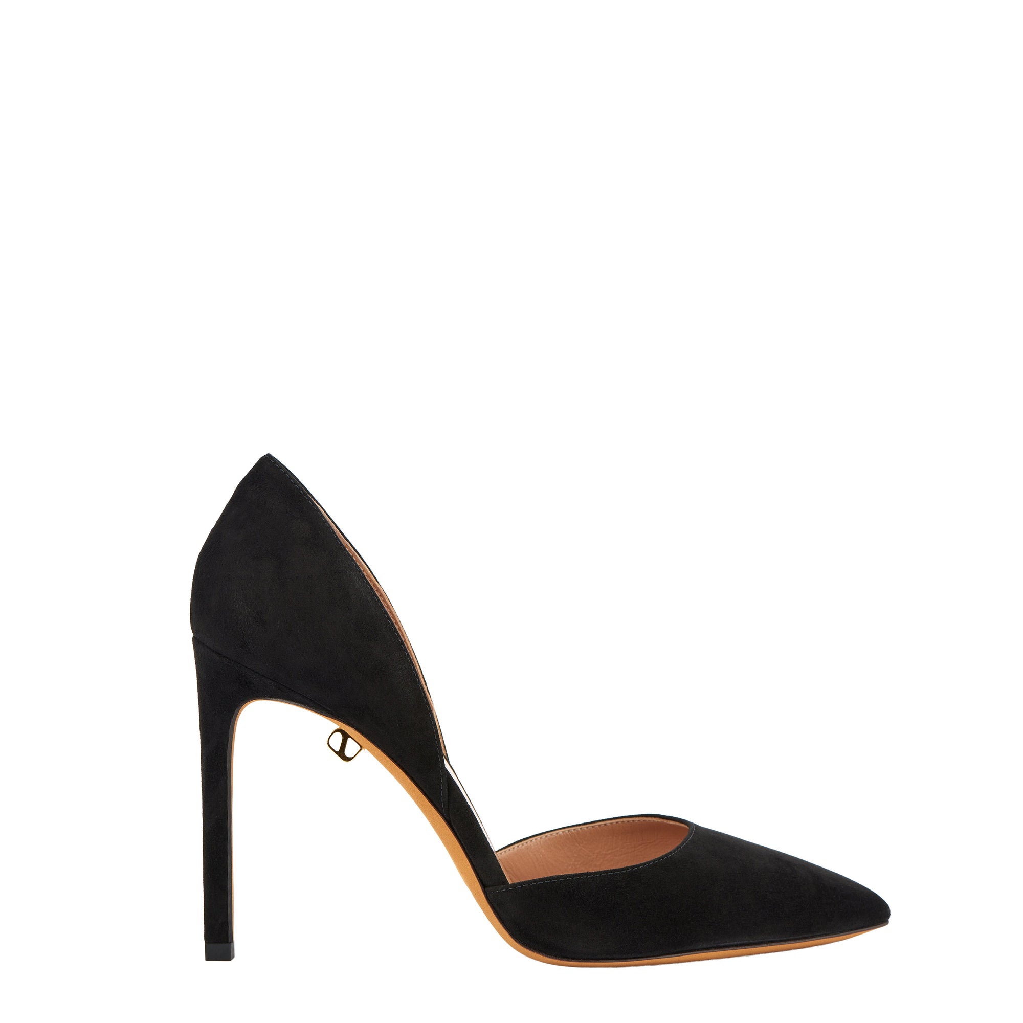 6qty NEW / Escarpins Nieves 90 en cuir suédé - Black