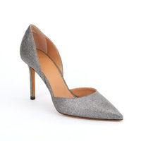 1qty NEW / Escarpins Nieves 90 en cuir - Silver