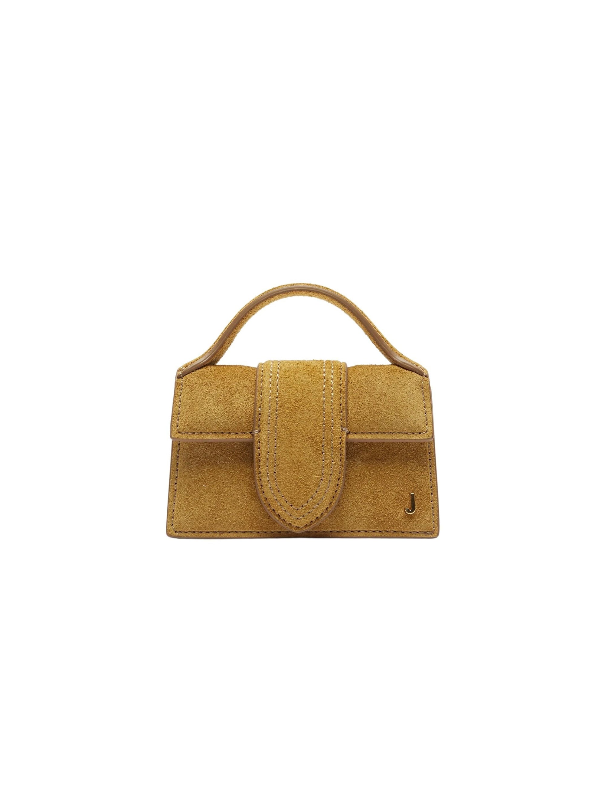 Sac Petit Bambino en cuir - Dark Yellow
