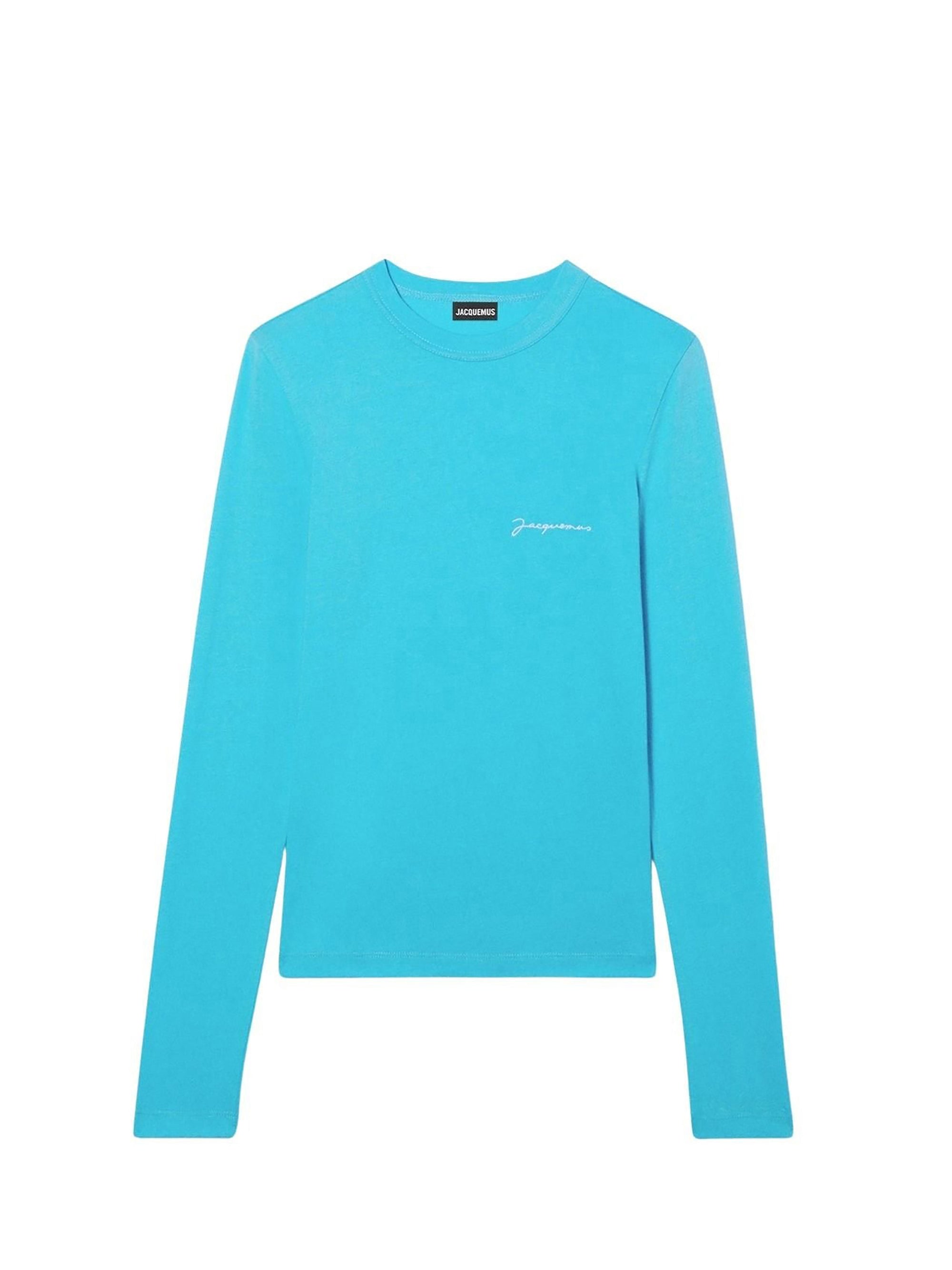 T-shirt brodé Ml - Turquoise