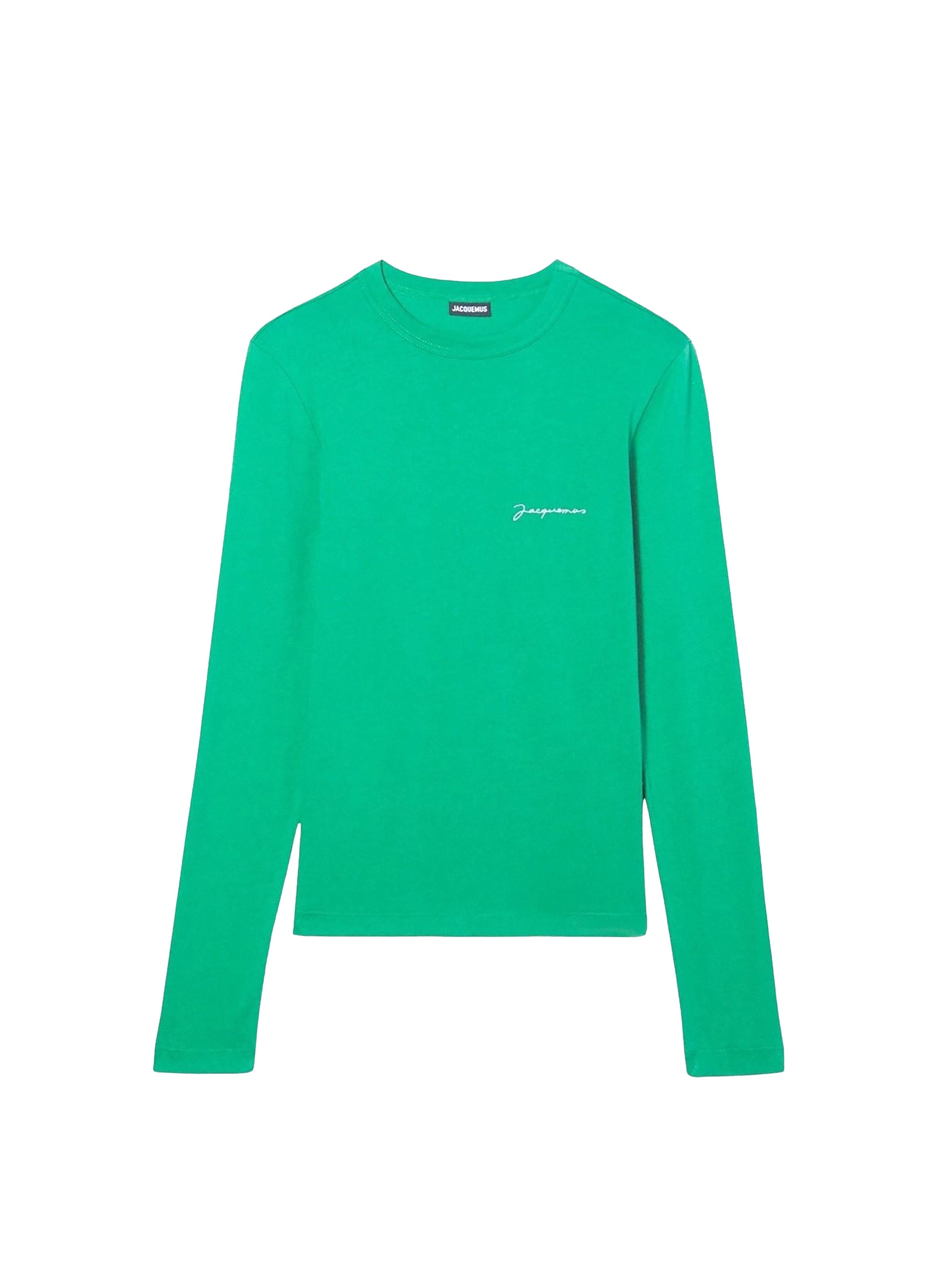 GREEN LE TSHIRT BRODE ML
