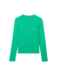 55€ / 6 sold //9 QTY / ST67%   T-shirt à manches longues avec logo - Green