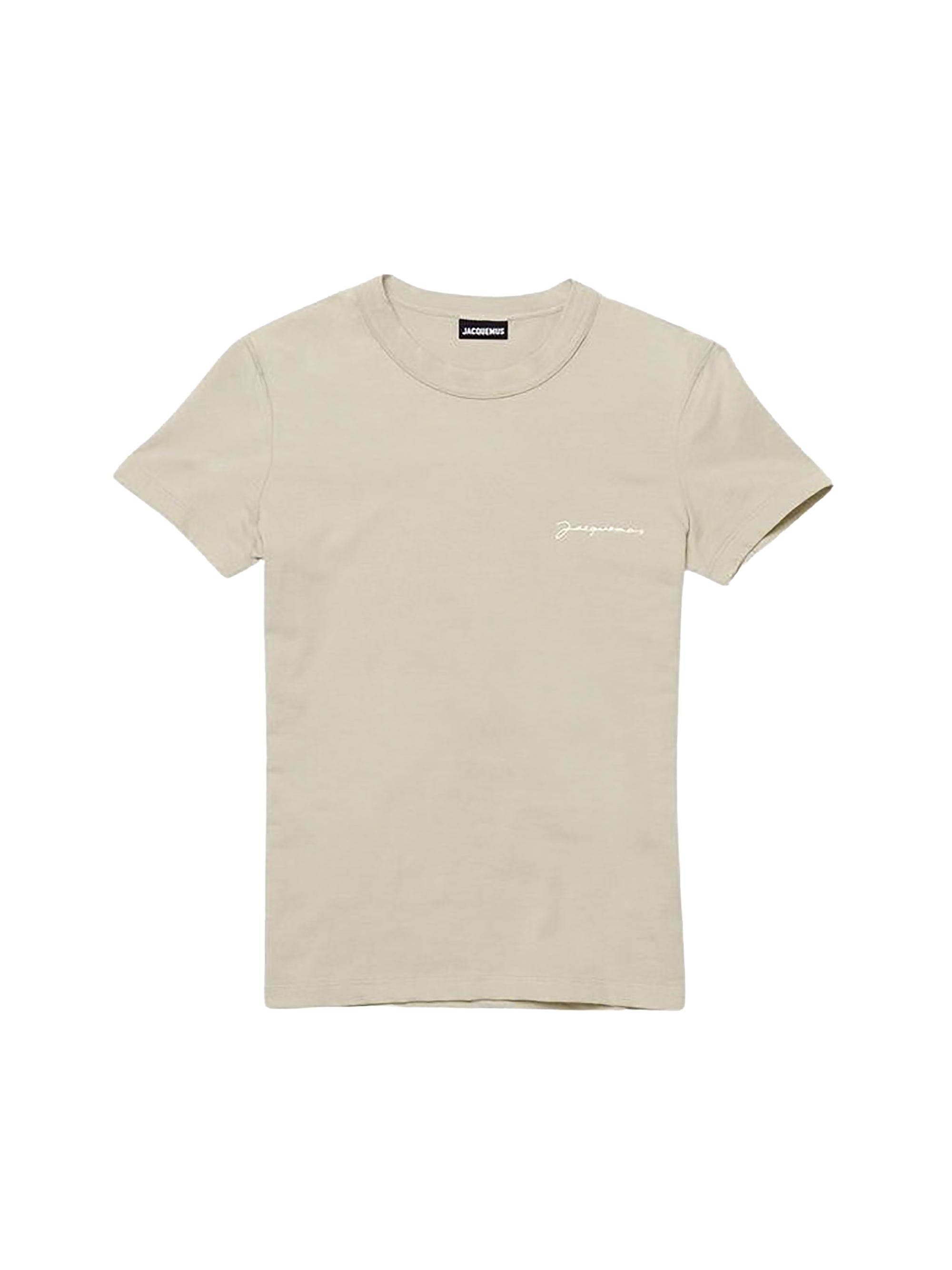 T-shirt à logo brodé - Light Khaki