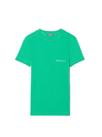 GREEN LE TSHIRT BRODE