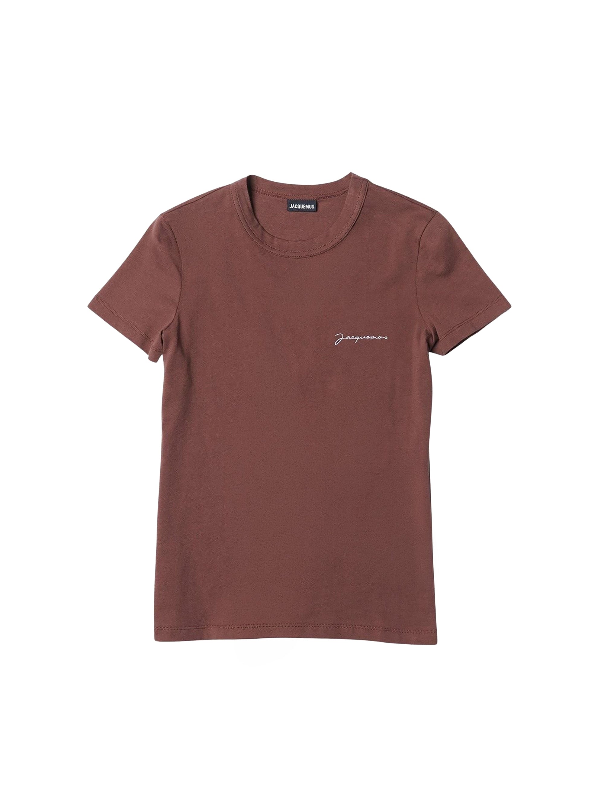 BROWN LE TSHIRT BRODE