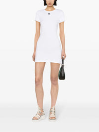 Robe Moon en coton - White