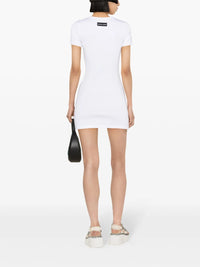 Robe Moon en coton - White