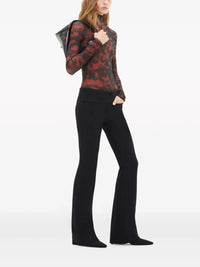TORTOISE MOCKNECK SHEER