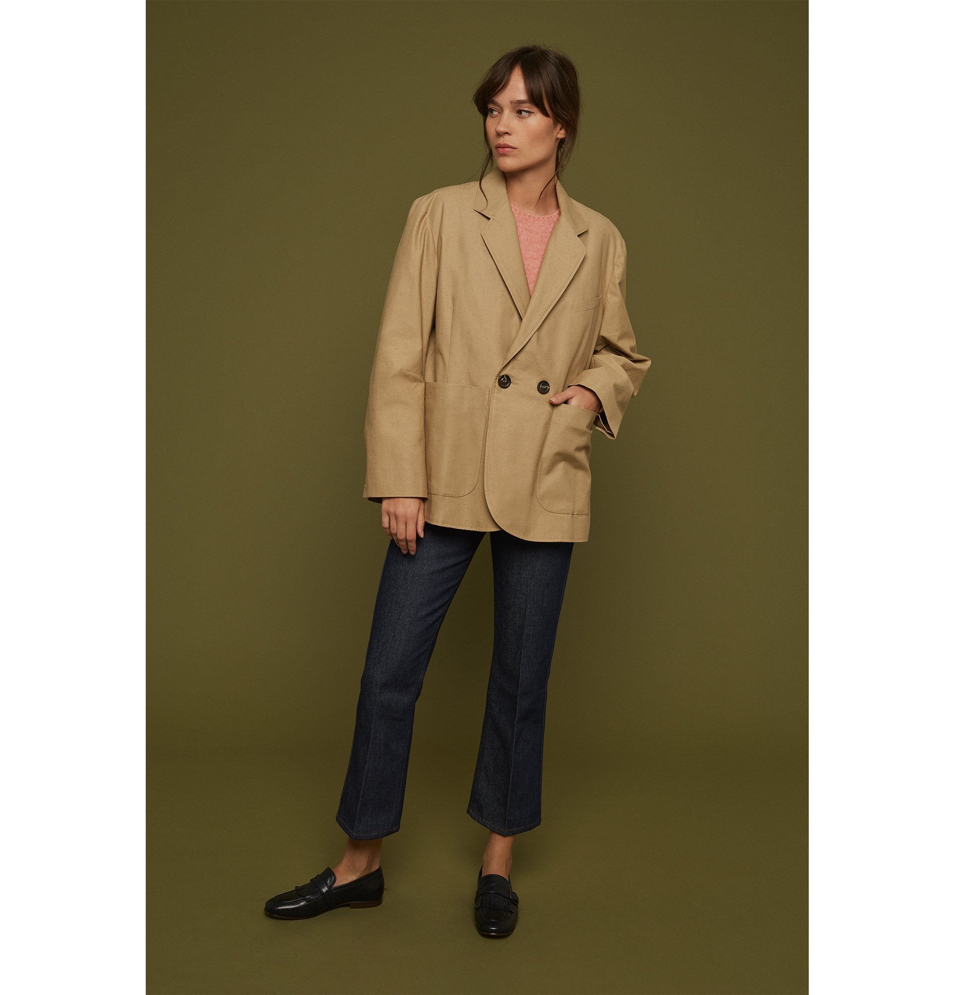 BEIGE _ Veste France - Beige